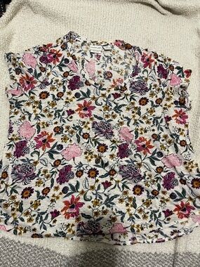 Rachel Zoe- 1X. Linen Top